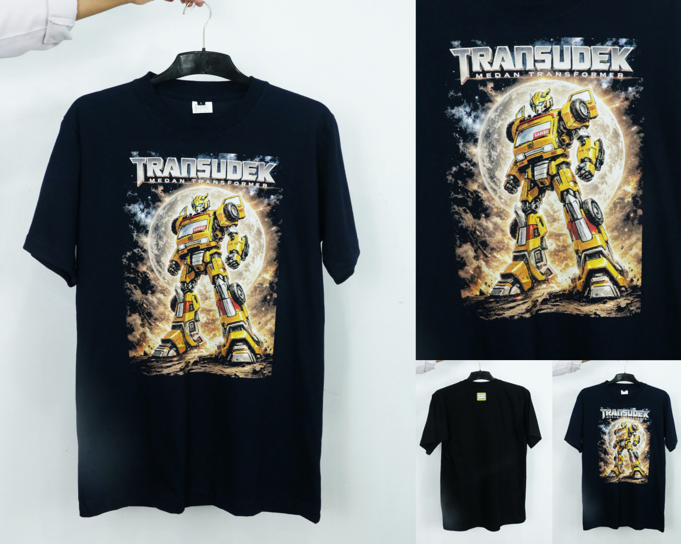 Kaos Transudek | Hitam