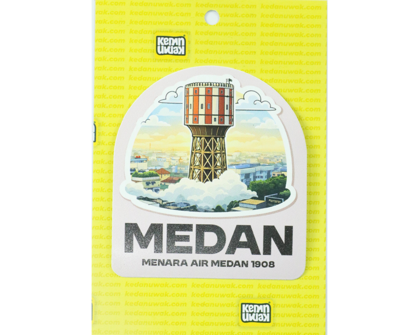 Stiker Menara Air Medan 1908