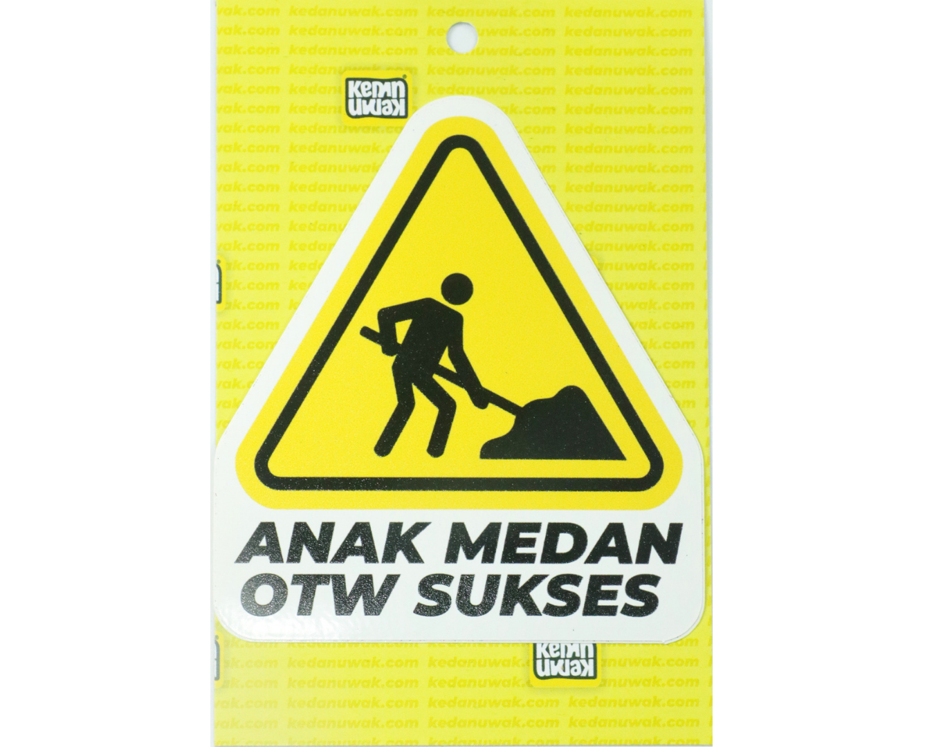 Stiker Anak Medan OTW Sukses